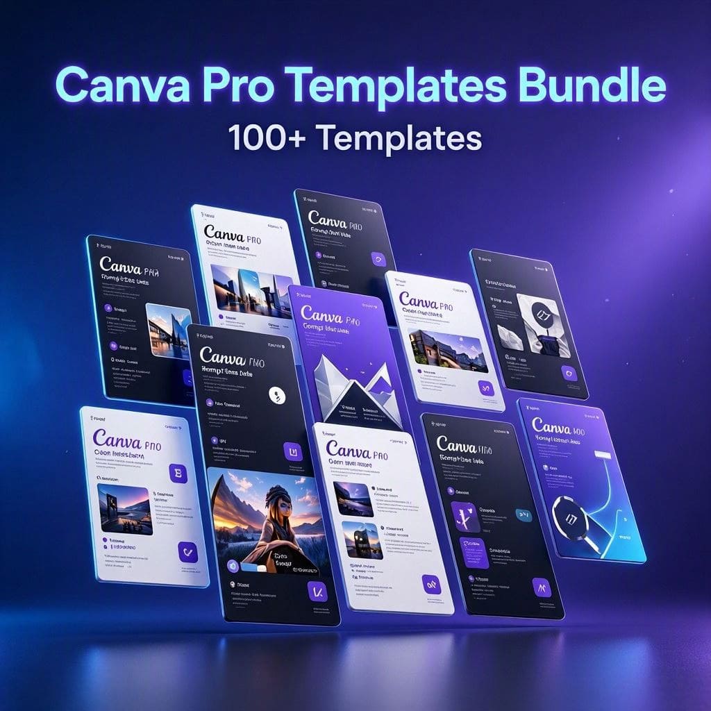 Canva Pro Templates Bundle